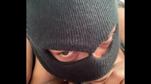 Masked bbw slurps again
