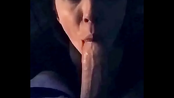 Relieving my stress in her throat