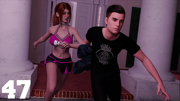 Being A DIK #47 – Sneaking Out Of The Prep’s Party With Sage The Beautiful Busty Red Head