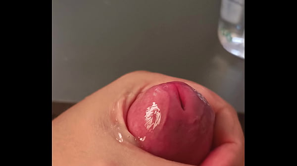 Closeup of my cock head